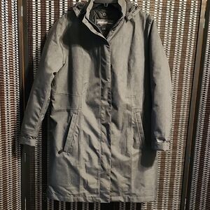 Eddie Bauer Women's Waterproof Hooded Coat XL